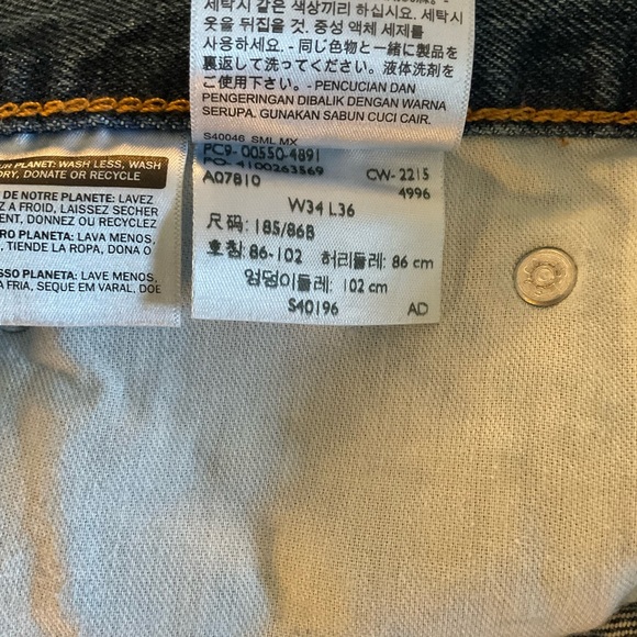 Levi’s men’s jeans - Picture 5 of 6